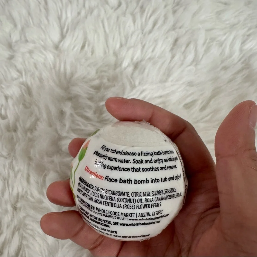365 by Whole Foods Market Rose Petal Scented Bath Bombs